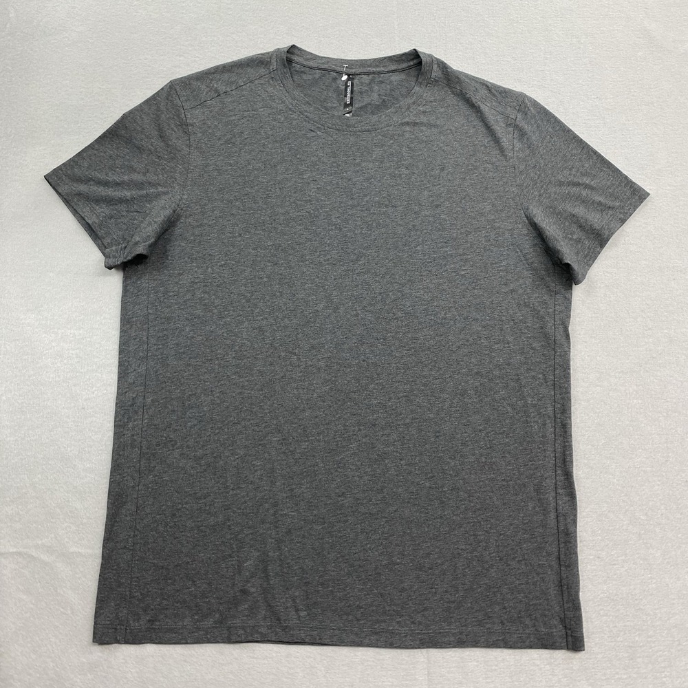 Ten Thousand T Shirt Mens Large Gray The Essential Tee Vented Crew Neck Gym